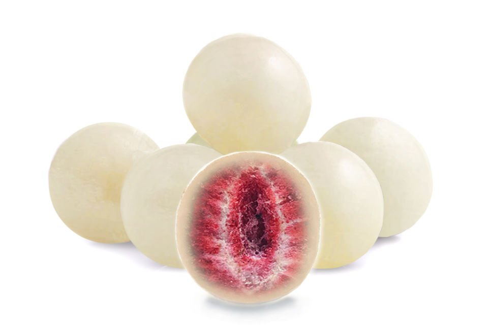 x 2 Paket Beyaz Çikolata Kaplı Çilek 100g