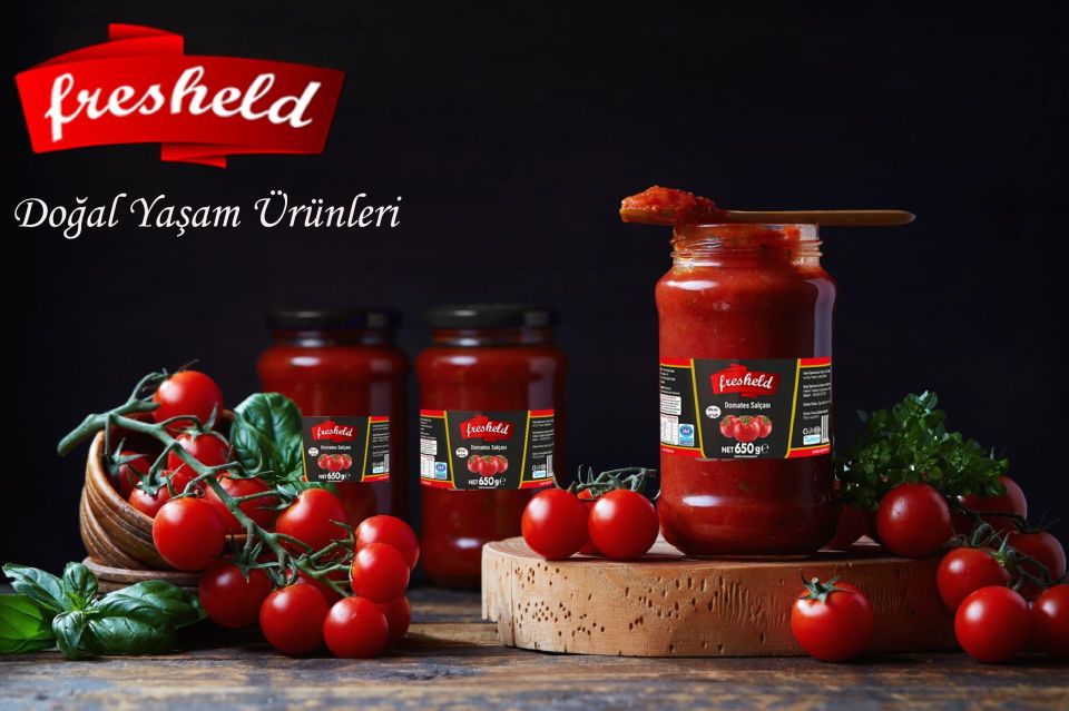 Fresheld x 2 Adet Domates Salçası 650gr