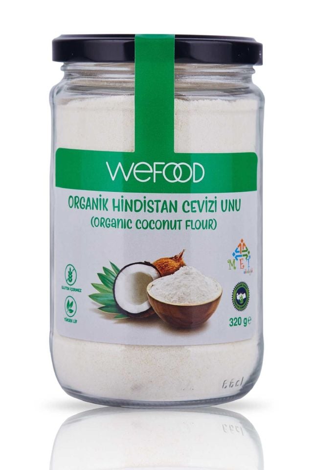 WeFood  x 2 Adet Organik Hindistan Cevizi Unu 320gr