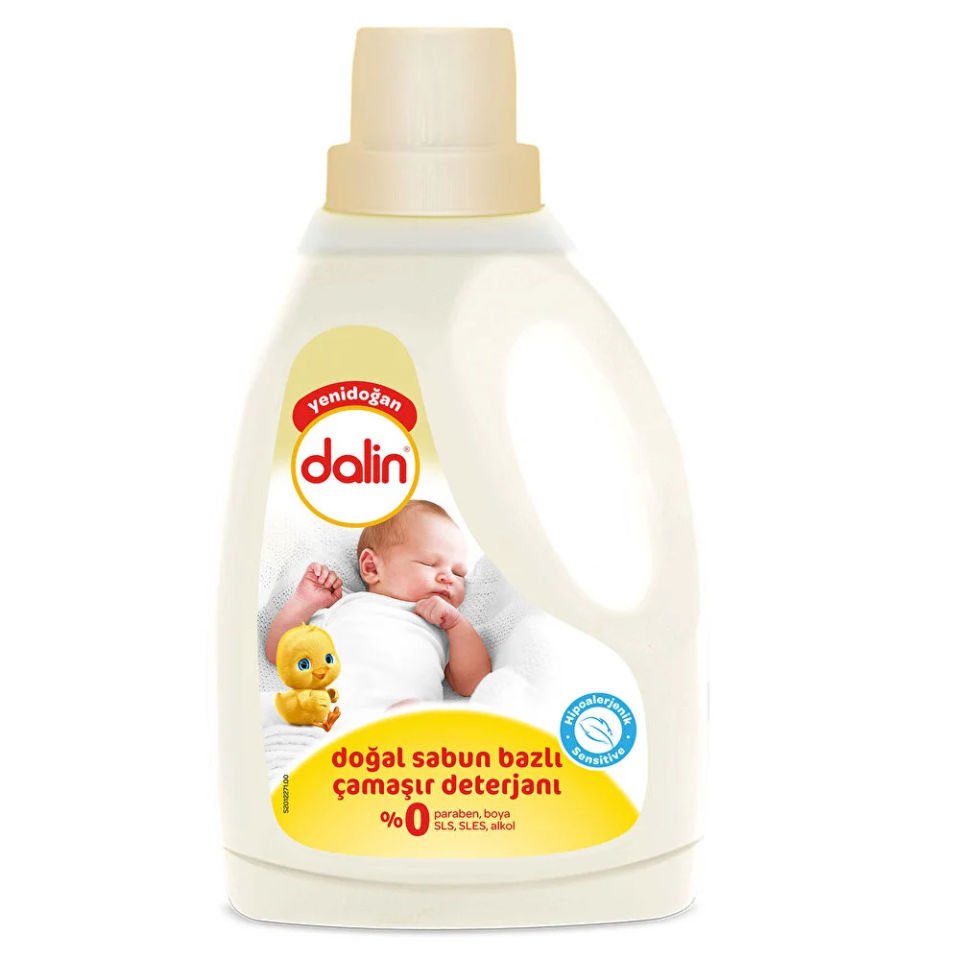 Dalin Sensitive Doğal Sabun Bazlı Sıvı Çamaşır Deterjanı 1500 ml