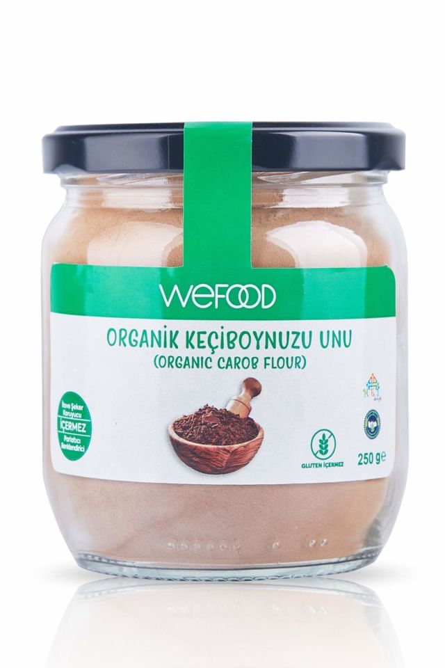 Wefood Organik x 3 Adet Glütensiz Keçi Boynuzu Unu 250gr