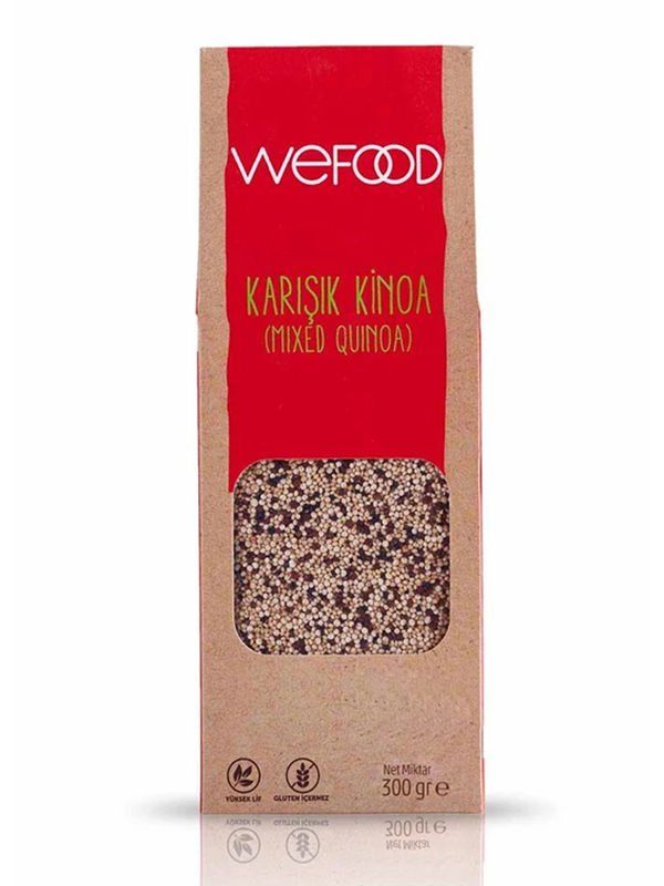 Wefood x 3 Paket Karışık Kinoa 300 gr