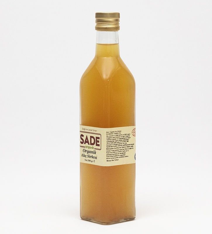Sade Organik x 4 Şişe Alıç Sirkesi 500 ml