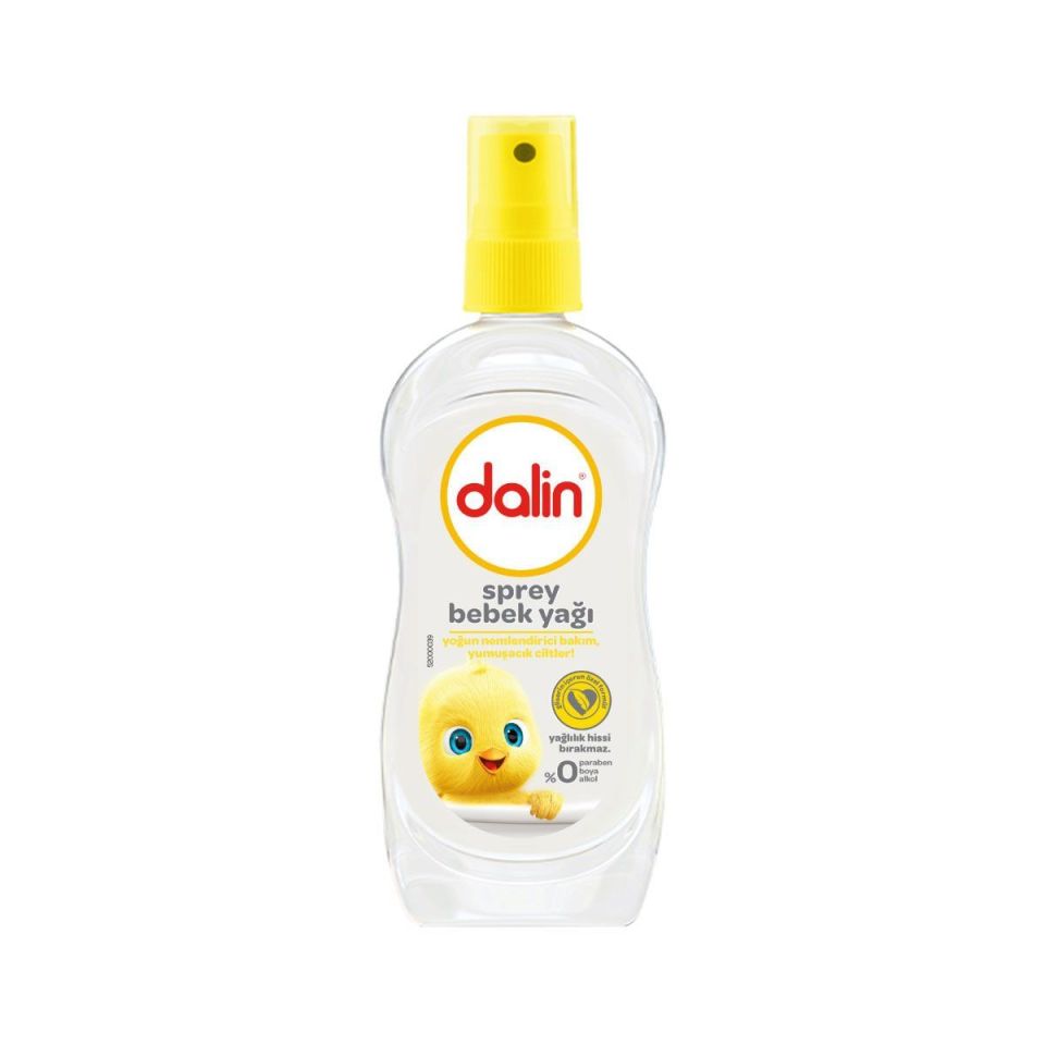 Dalin x 3 Adet Sprey Bebek Yağı Klasik- Bıcı Bıcı 200 ml