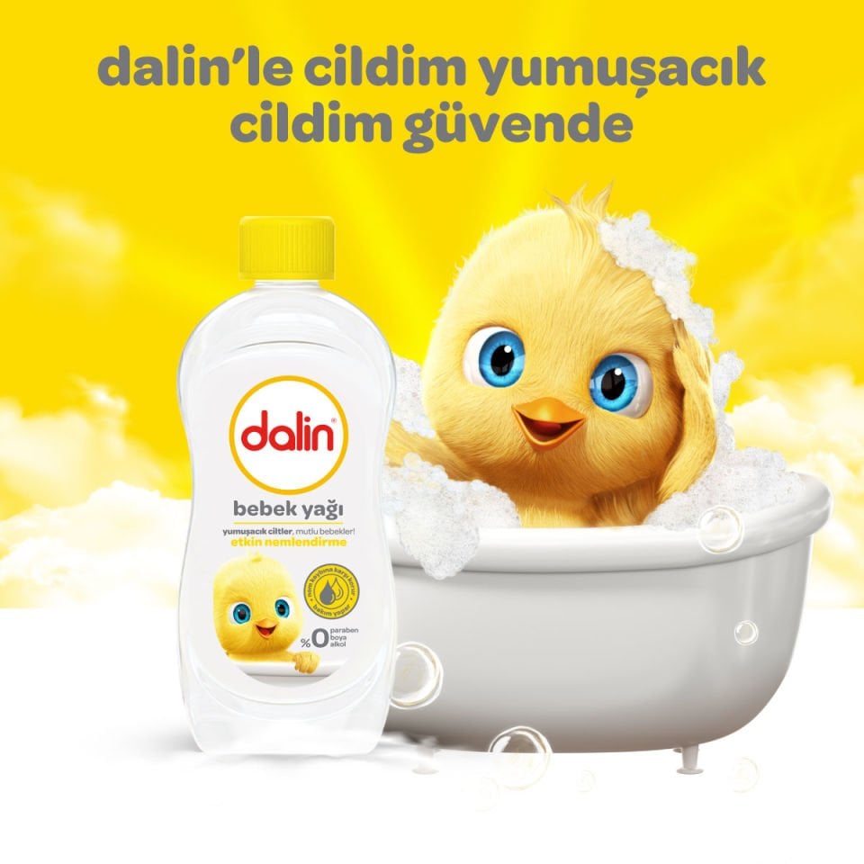 Dalin x 2 Adet Bebek Yağı - Klasik 500 ml