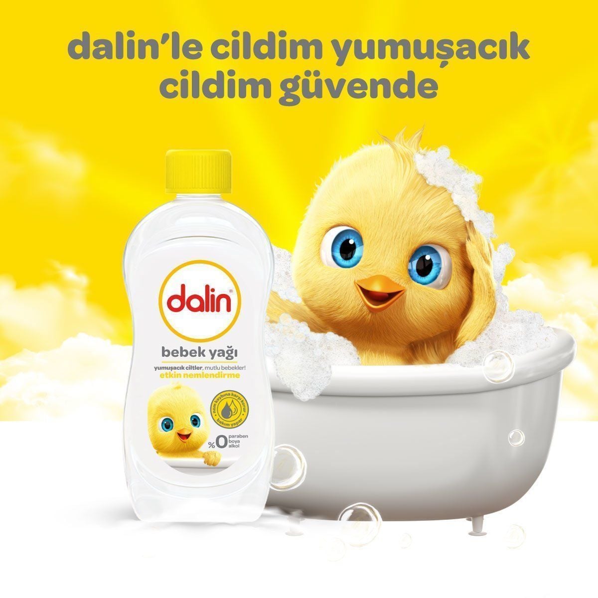 Dalin x 4 Adet Bebek Yağı - Klasik 300 ml