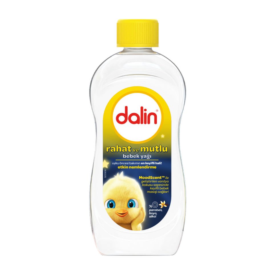 Dalin x 4 Adet Bebek Yağı - Rahat ve Mutlu 300 ml