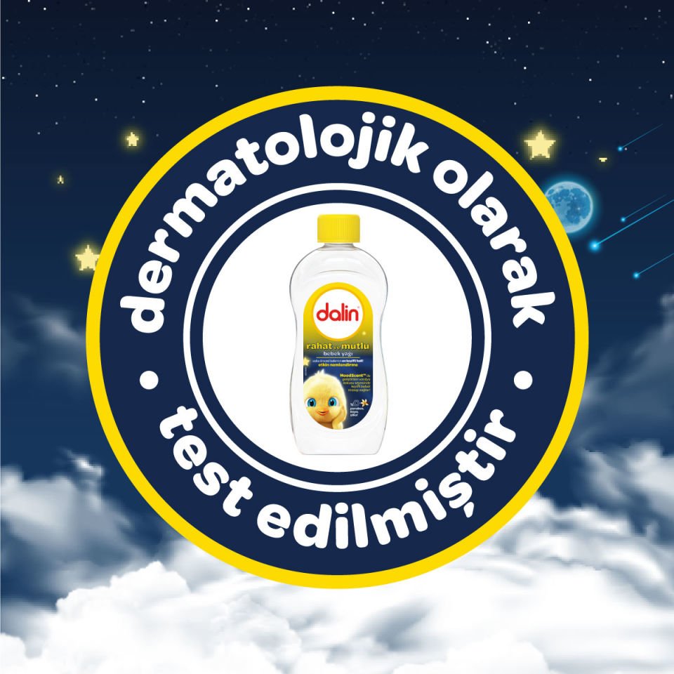 Dalin x 4 Adet Bebek Yağı - Rahat ve Mutlu 300 ml