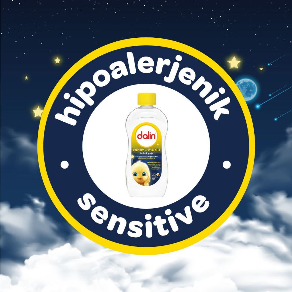 Dalin x 2 Adet Bebek Yağı - Rahat ve Mutlu 300 ml