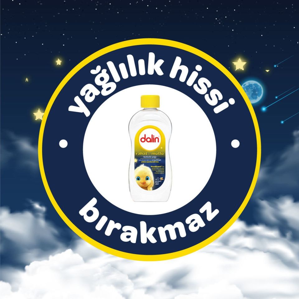 Dalin x 2 Adet Bebek Yağı - Rahat ve Mutlu 300 ml