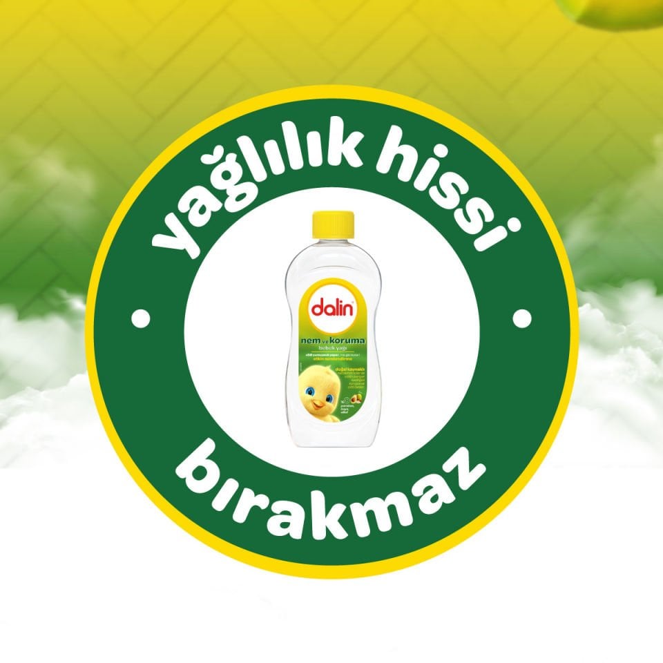Dalin x 4 Adet Bebek Yağı - Nem ve Koruma 300 ml