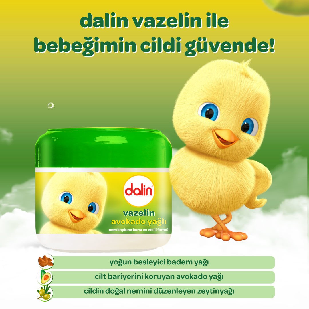 Dalin x 6 Adet Avokadolu Vazelin 100 ml