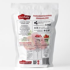 Dondurularak Kurutulmuş Dilimlenmiş Çilek 100G ( Freeze dried )