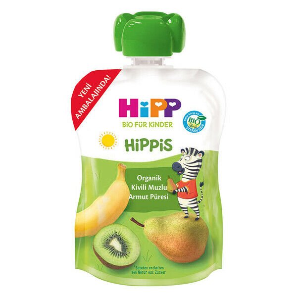 Hipp Organik x 16 Adet Kivili Muzlu Armut Püresi 100gr