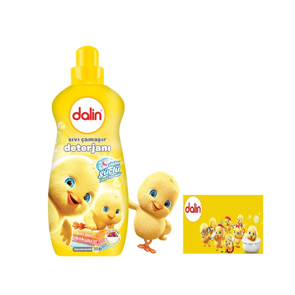 Dalin x 4 Adet Sıvı Çamaşır Deterjanı 1500 ml