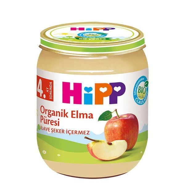 Hipp Organik x 12 Adet Elma Püresi 125gr
