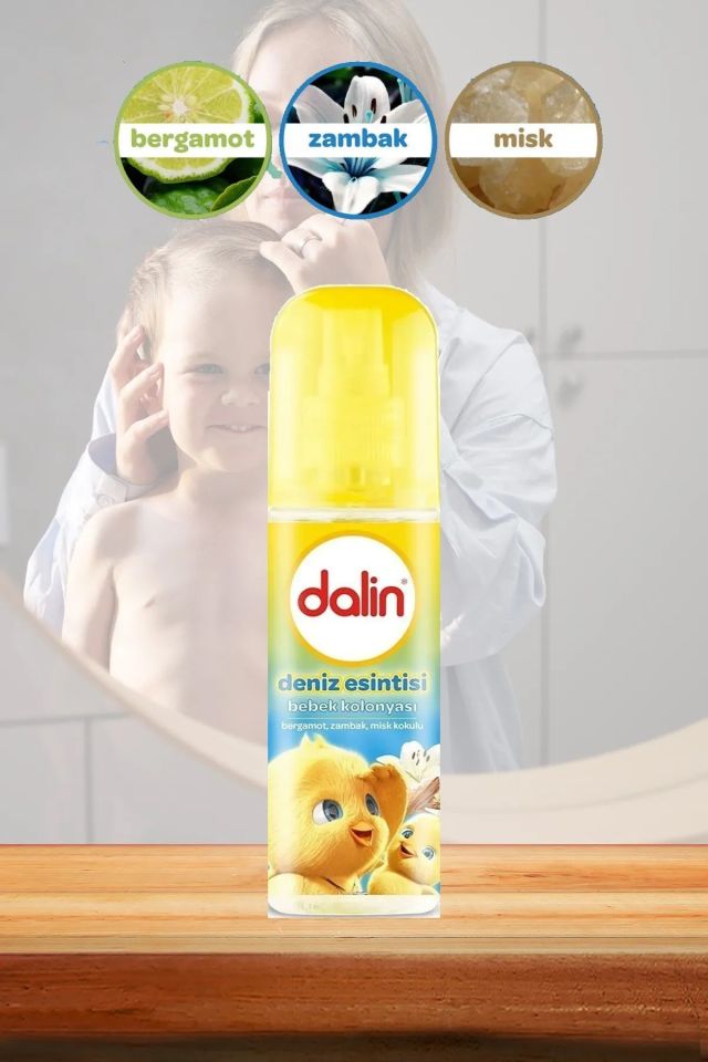 Dalin x 4 Adet Deniz Esintisi Bebek Kolonyası 150 ml