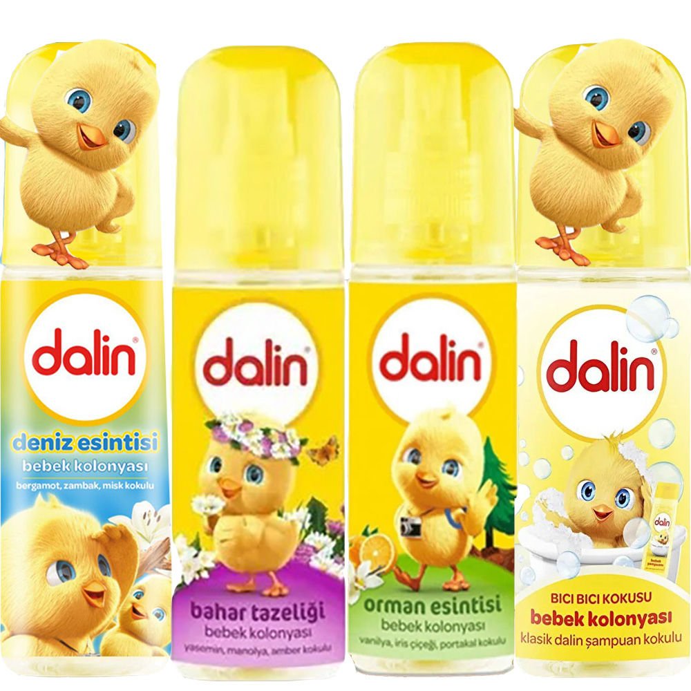 Dalin 4'lü Özel Set Bebek Kolonyası 150 ml
