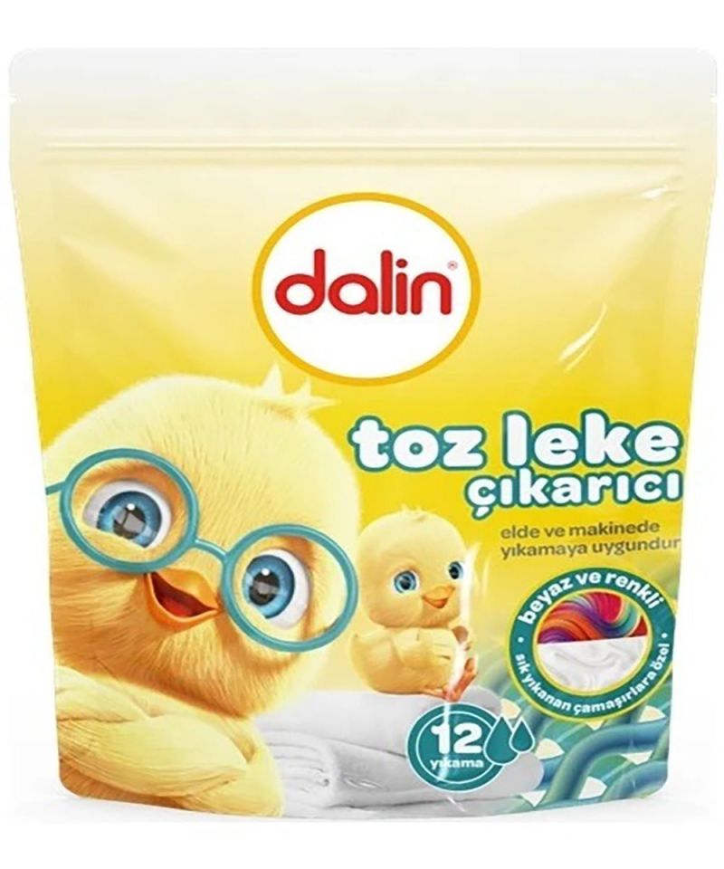 Dalin 2'li Özel Set Doğal Sabun Bazlı Sıvı Çamaşır Deterjanı 1500 ml - x 2 Adet Toz Leke Çıkarıcı 500 gr