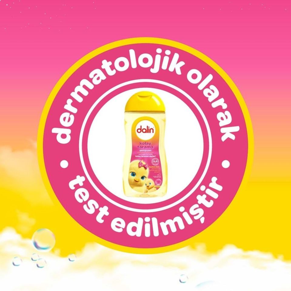 Dalin x 2 Adet Kolay Tarama Badem Özlü Şampuan 200 ml
