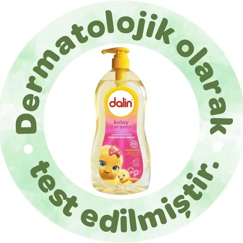 Dalin x 3 Adet Kolay Tarama Badem Özlü Şampuan 200 ml