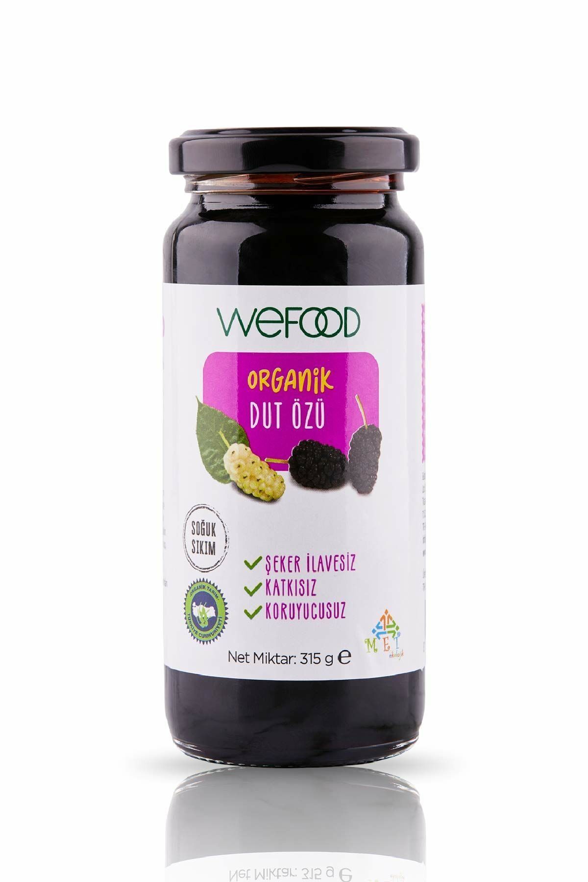 WeFood  x 3 Adet Organik Dut Özü 315gr