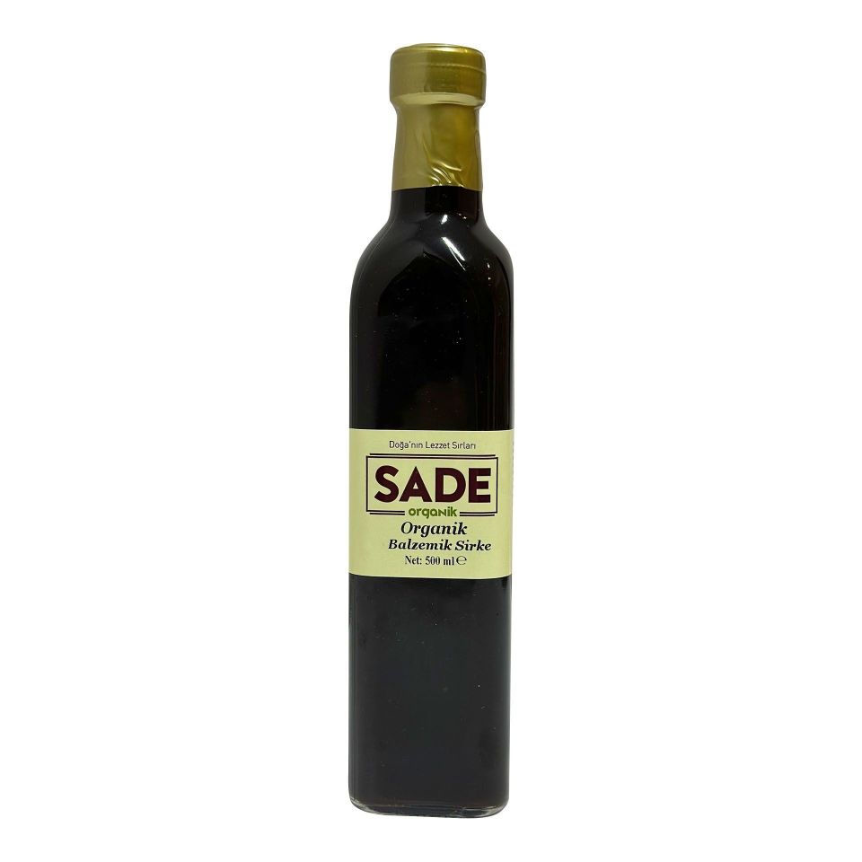 Sade Organik X 2 Şişe Balzamik Sirke 500ml